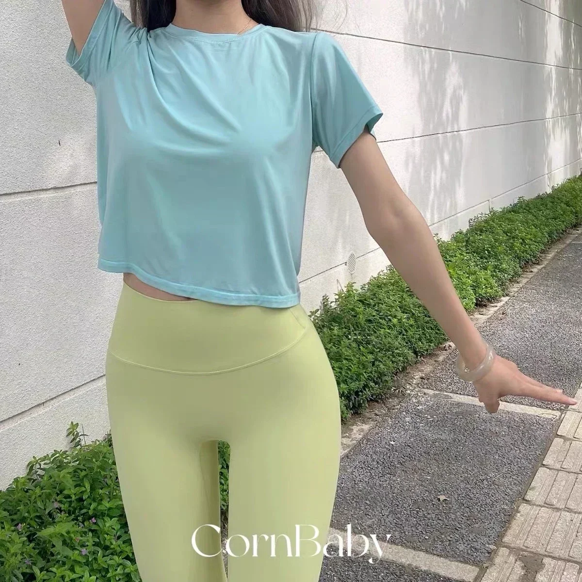 Lemon Women Action Always Short Sleeve Top Summer Loose High Elastic Breathable Sports Yoga Dance Gym Sports Leisure T-Shirt 4