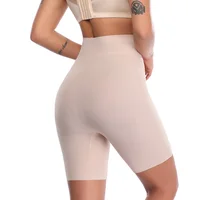 Power Shorts taille haute pour femmes, culotte de contrôle légère en mélange de coton, vêtements floraux et Ultra-respirants 3