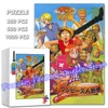 One Piece Movie Print Puzzle 300/500/1000 Pieces Nico Robin Nami Monkey D. Luffy Anime Jigsaw Puzzle for Kids Toys Gifts 1