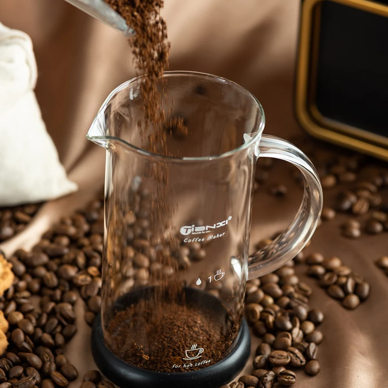 French Press Coffee Pot Stainless Steel Glass Coffee Maker Multifunctional Hand Punch Pot Accessories coffee pot french press coffee press coffee press coffee maker coffee maker accessory