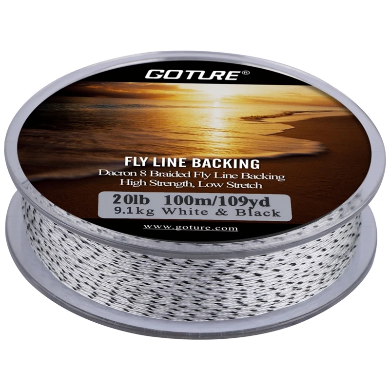 Goture 100M/109Yrd Braided Fishing Line 8 Strands Fly Fishing