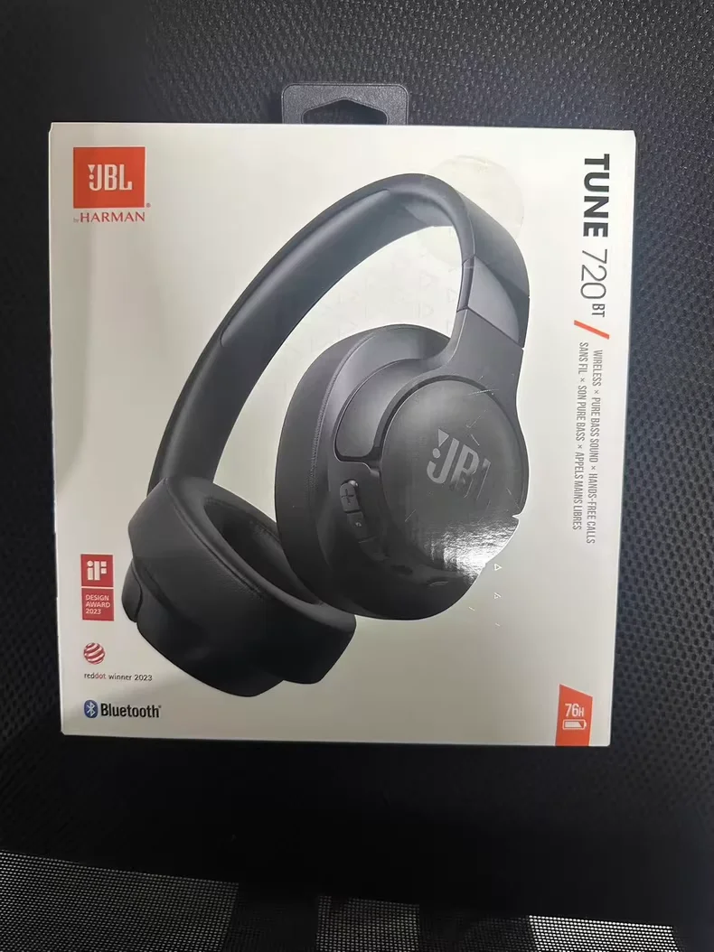 JBL Tune 720BT سماعات أذن لاسلكية تعمل بالبلوتوث 5...