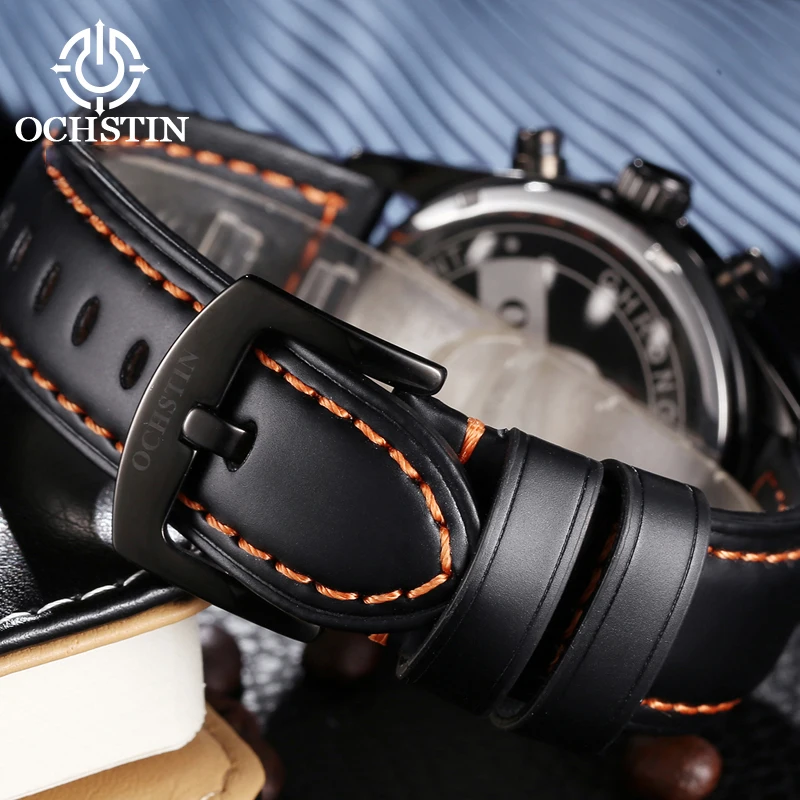 OCHSTIN men's watches multifunction quartz movement personality trend new 2024 pilot series men's quartz watches