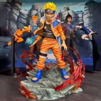 Naruto Uzumaki action figure doppia faccia primo stadio Kiuuby 22cm 1