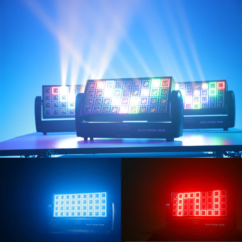 LED 200W Beam Strobe Lights Stage Washing Moving Head Lighting With Warm White E