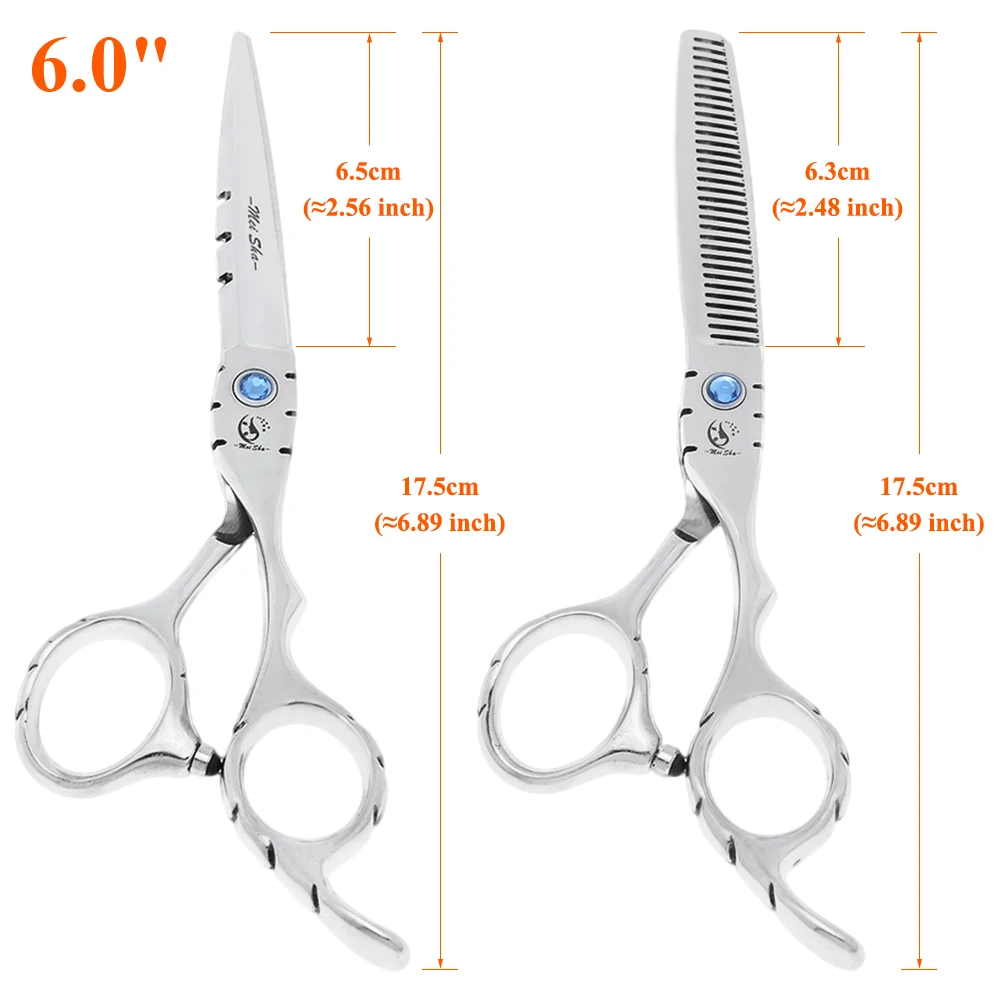 5.5 인치 6 인치 일본 철강 살롱 이발 가위 세트 가위 가위 이발사 헤어 커팅 가위 미용 가위 A0018A