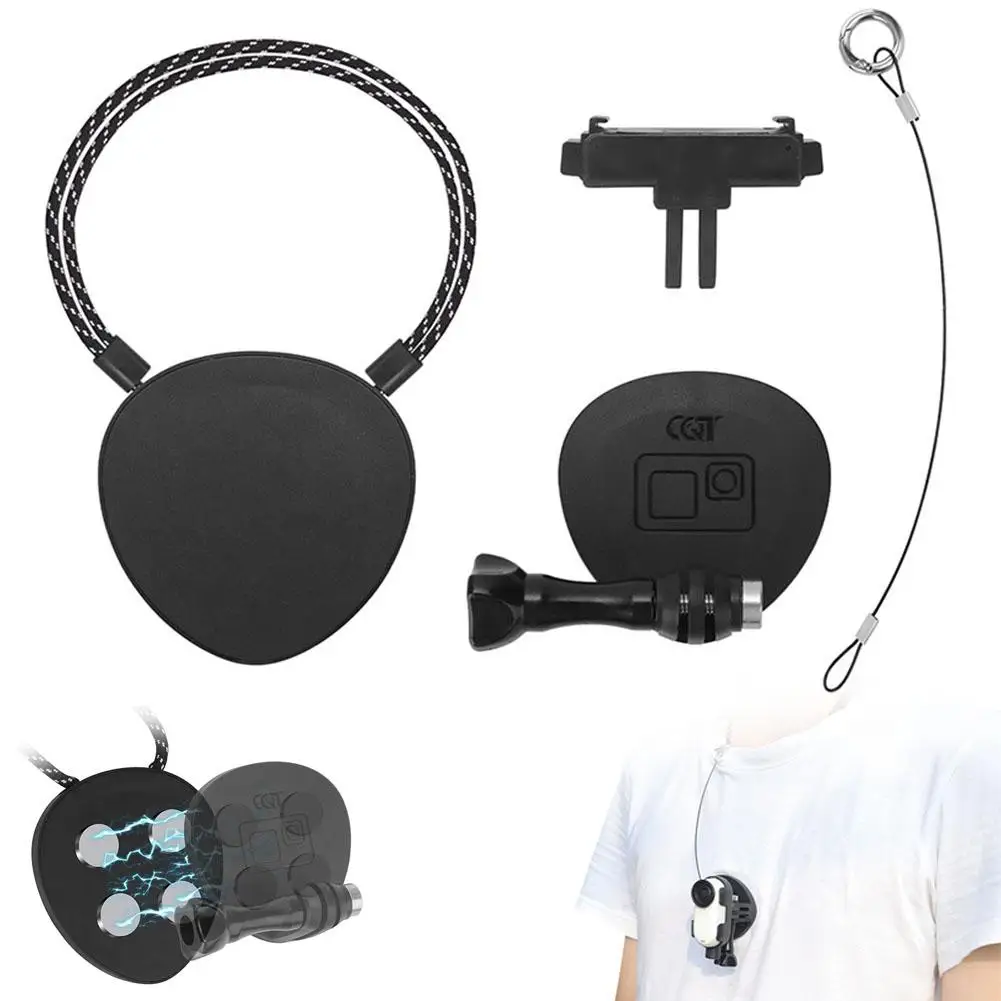 Magnetic Neck Mount with Adjustable Lanyard