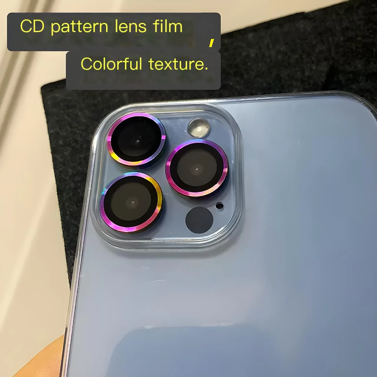 Ultra-Durable Metal Camera Lens Protector with Full Coverage Glass