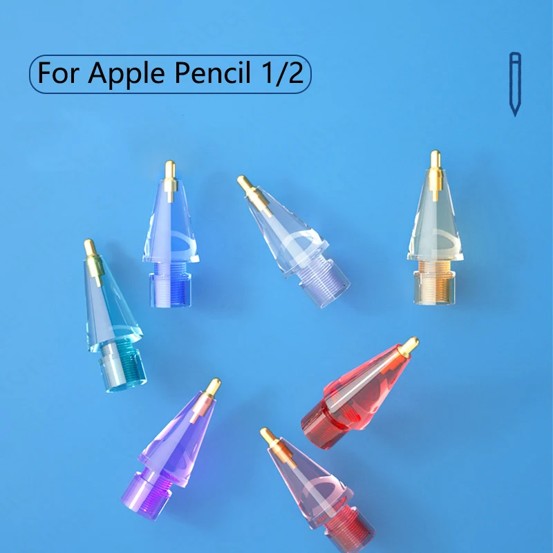 Nib Transparente para Apple Pencil Substituição 1ª e 2ª Geração 1ª e 2ª Geração Nova Dica - Imagem 4