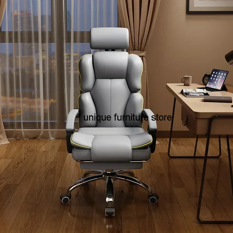 

Recliner Computer Office Chairs Lifting Relaxing Swivel Latex Seat Cushion Gaming Chair Ergonomic Sillon Oficina Home Furniture