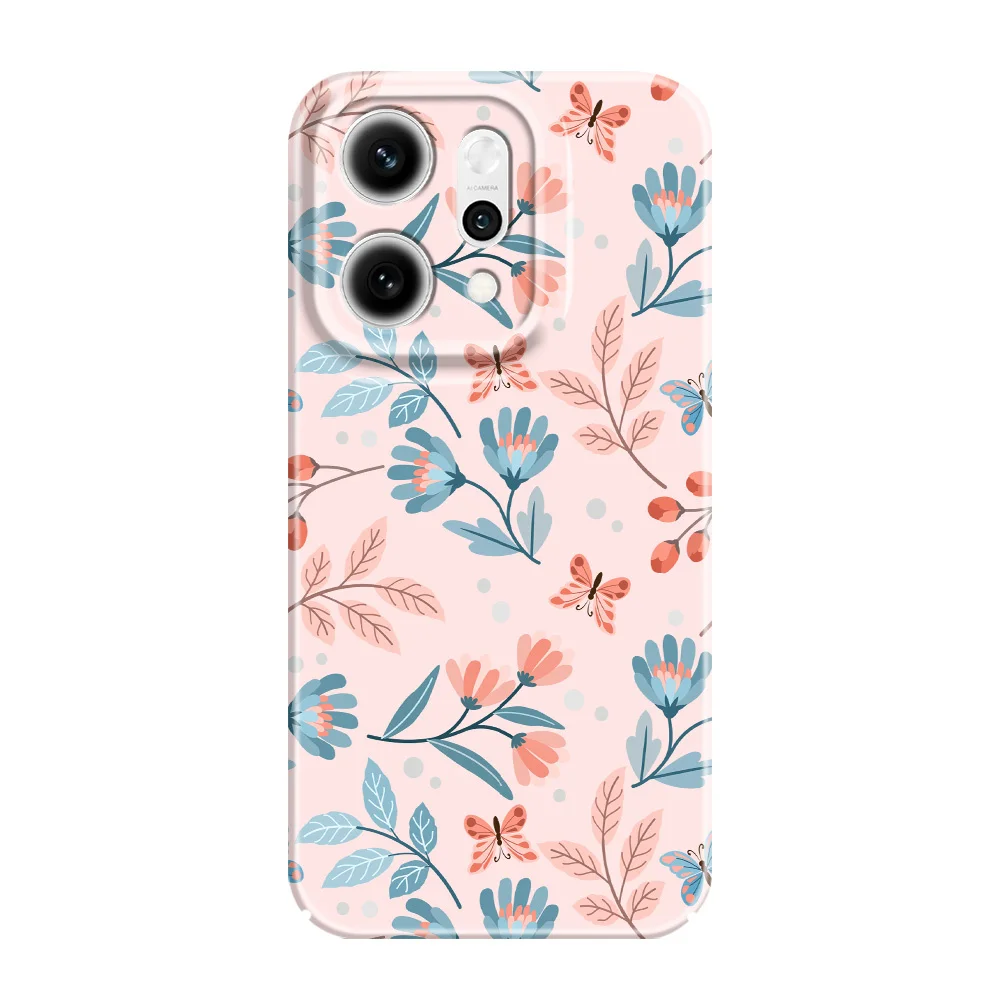 Vibrant Floral Design Phone Case | Durable Hard Cover