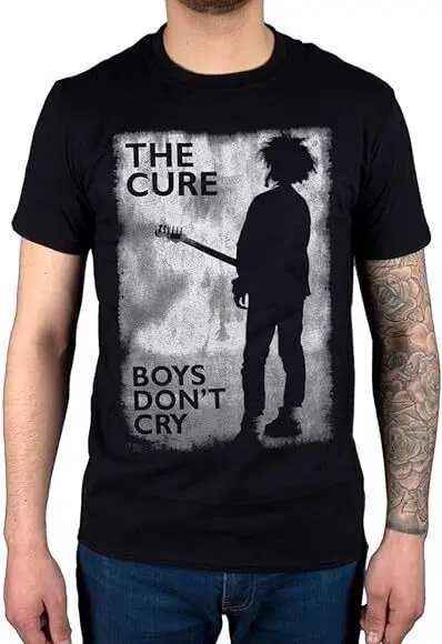 La Maglietta Cure Back Head On Door Anni '80 Maniche Lunghe O Corte