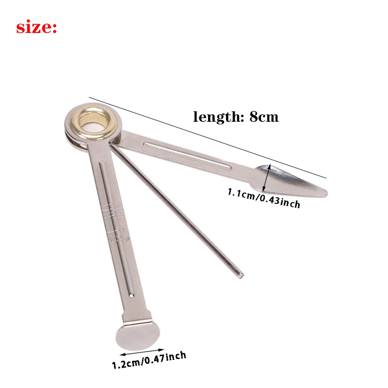 Multifunctional 3in1 Stainless Steel Smoking Tobacco Pipe Cleaner Cleaning Tool Smoking Accessories Weed Accessories