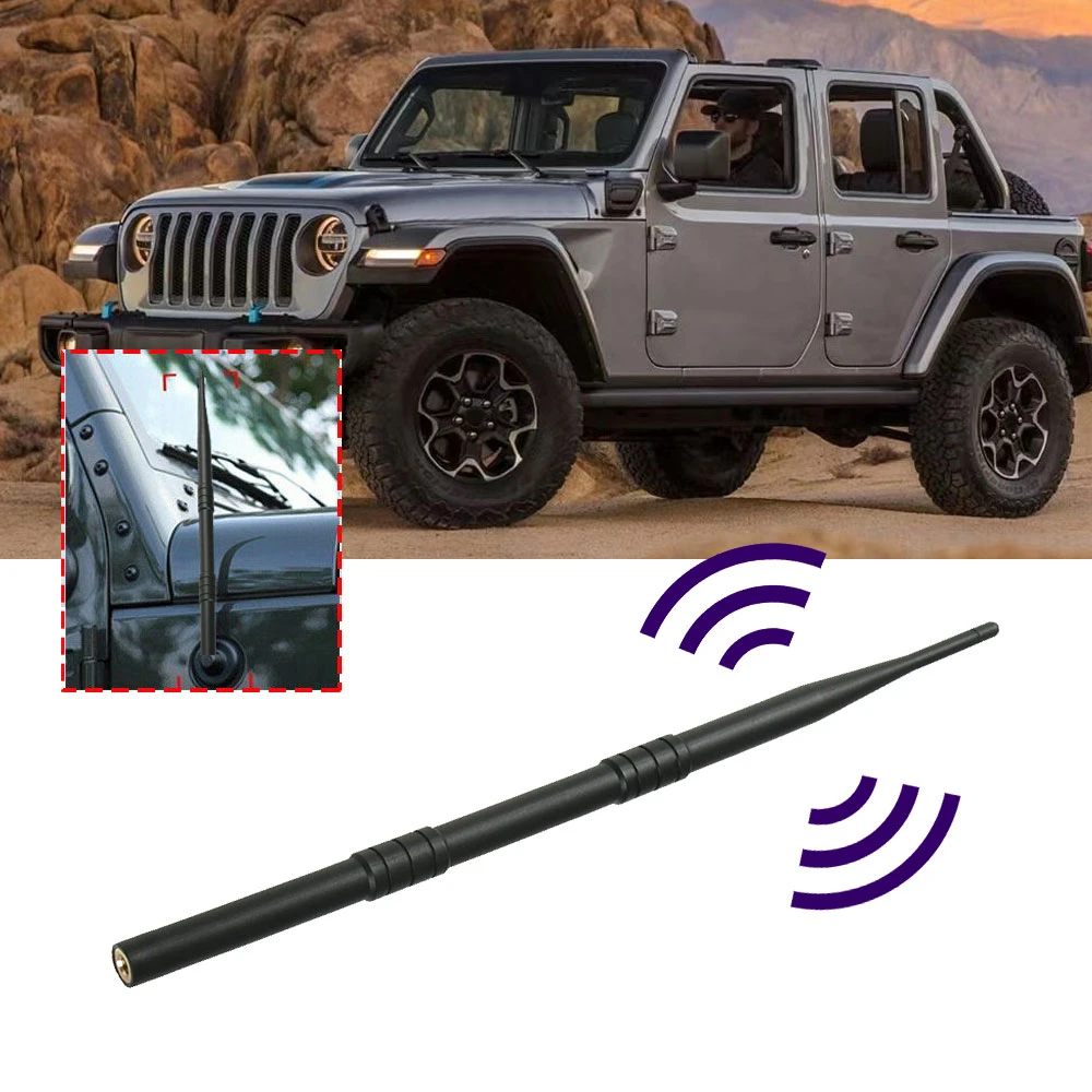 Total 99+ imagen jeep wrangler antenna car wash Abzlocal.mx