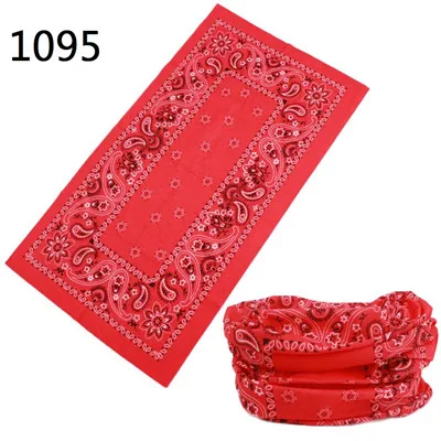 Fashion Paisley seamless neck Scarf tube Paisley bandana Multifunctional Headwear headband hijab Mask Cap kerchief babushka black scarf mens