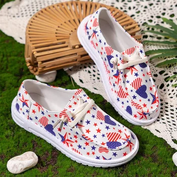 러브 컴포트 베이비 고무 여름 캐주얼 프린트 라운드 토 플랫 슈즈, 유아 신발, 아름다운 귀여운 어린이 워킹화, Zapatos