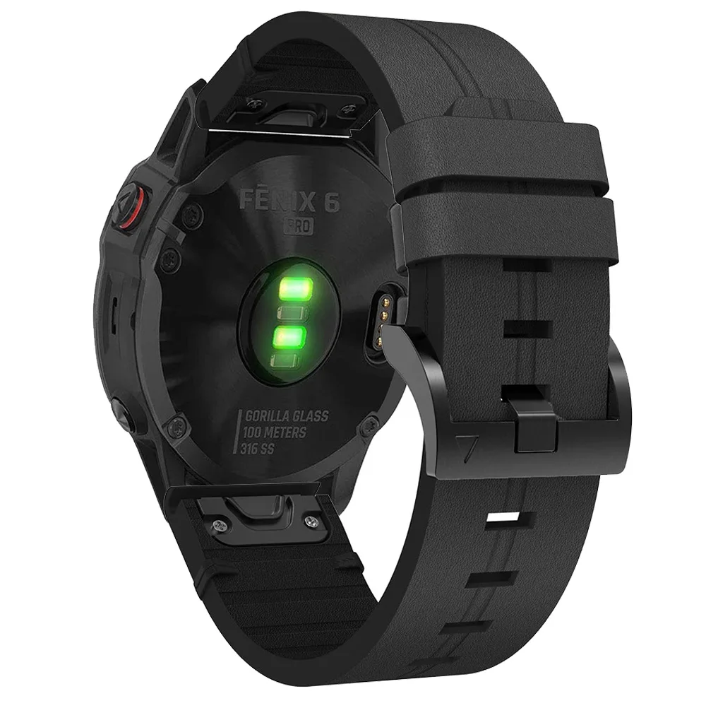 Premium Leather Strap - QuickFit Band - 22mm/26mm