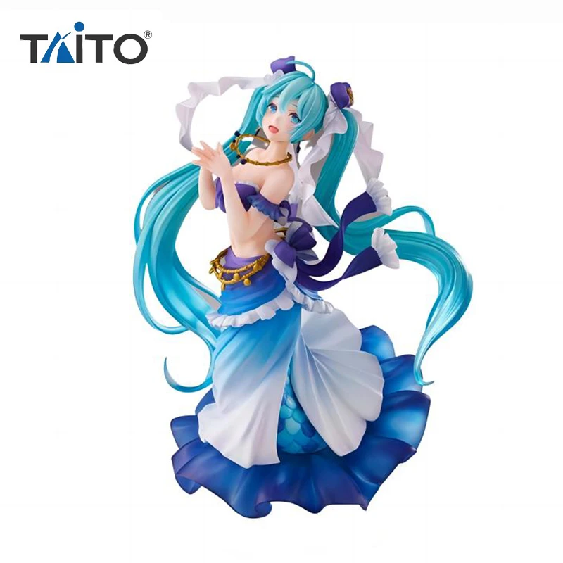 

Original Taito AMP VOCALOID Hatsune Miku Mermaid PVC Anime Figure Action Figures Model Toys