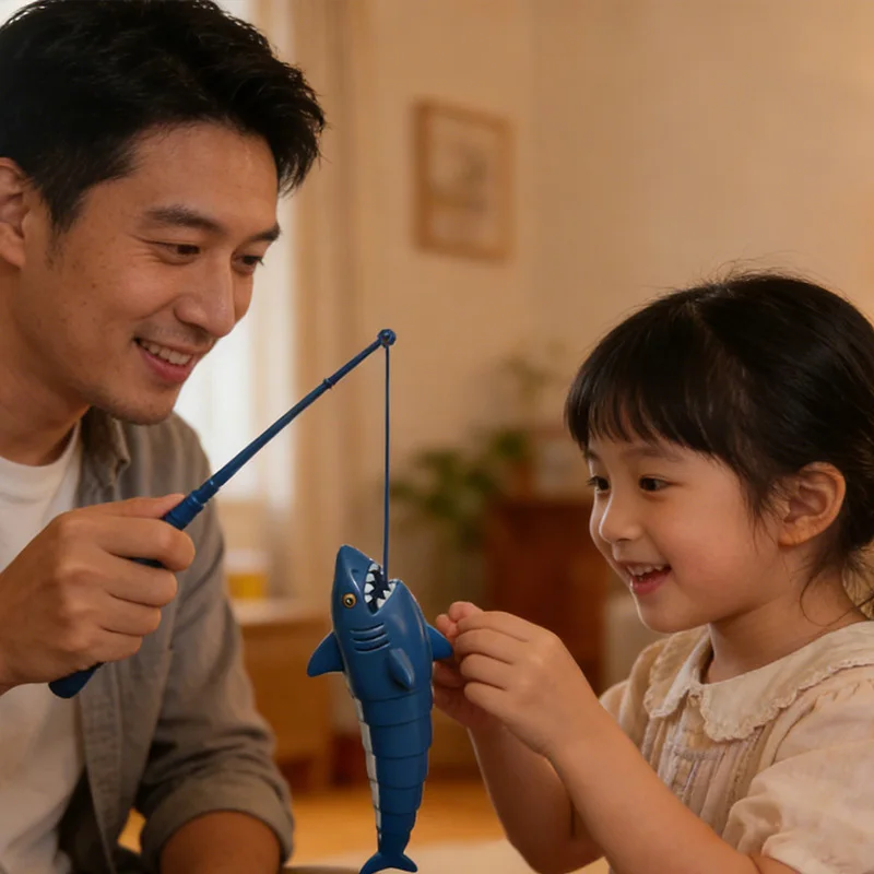 낚시 전투 게임, 멀티플레이어 어린이 테이블탑 장난감, 스트레스 해소를 위한 가족 인터랙티브 퍼즐 파티