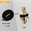 MIDUG 16 Gauge Gun Cleaning Rope Bore Cleaner Snake Barrel Clean Tool for 16 GA Shotgun Hunting Accessories Remington 870 3