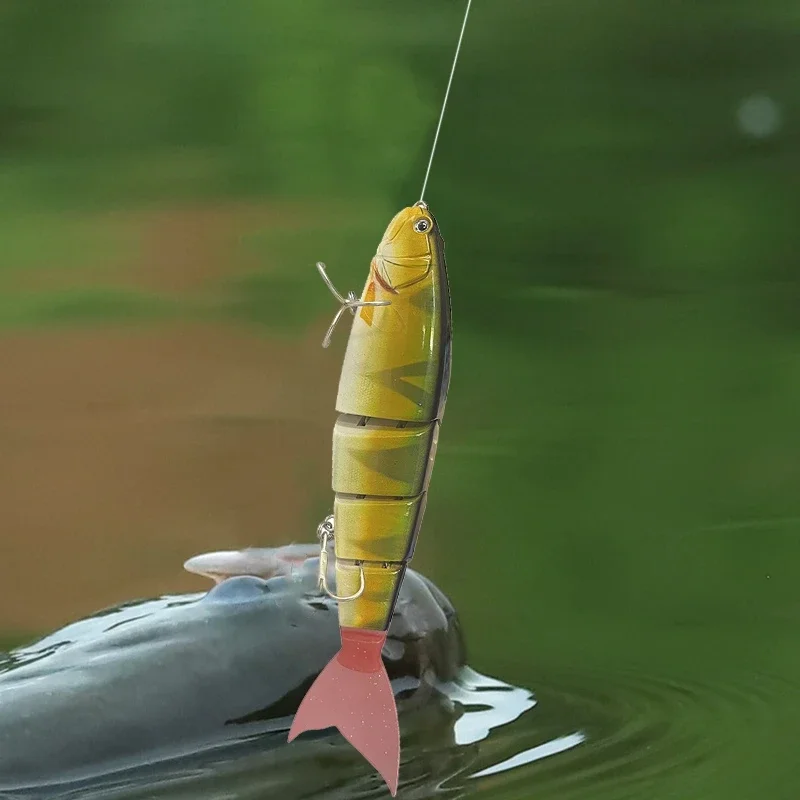 230mm 105g Angelköder 2026 Schwimmköder 180mm 50g Gelenkiger Riesen-Hardbait für Großfische Bass Hecht Köder Madness Balam 230 Köder – Detail 1