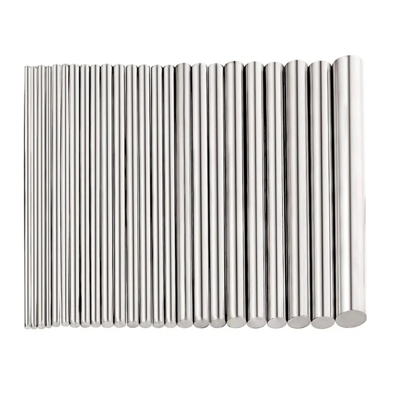 5pcs 2/2.5/3/4mm Diameter 304 Stainless Steel Rod 125/200/250/330/500mm Solids Round Shaft Rod Bars DIY Craft Model Car