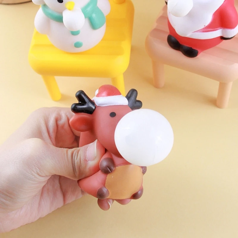 Squeeze Fidgets Toy Inner Ball EyePop Blow Bubble Novelty TPR Toy Accessories Adult Stress Relief DIY Decompression Toy 6