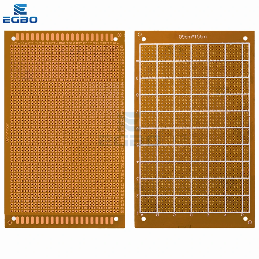 1PCS 9x15 9*15cm 단일 측면 프로토타입 PCB 범용 보드 실험용 베이클..