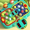 Doki Toy Electric Ground Hog Tabletop Game Two Person Battle Game Console Children's Level Crossing Ground Hog Toy Hot Sale 2024 5