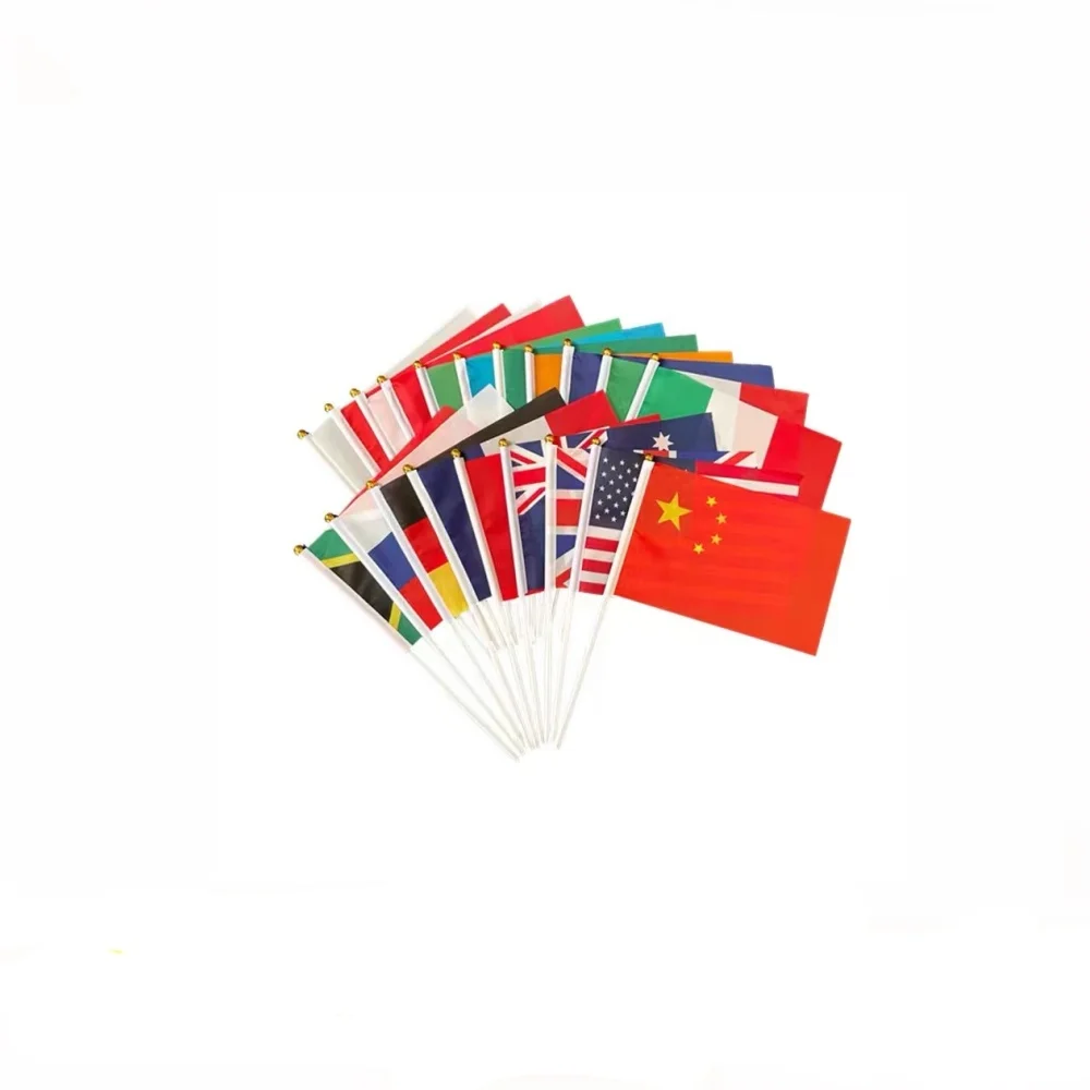 European Flag DE OSCAM ICAM 8L Red Black Yellow 12x24cm