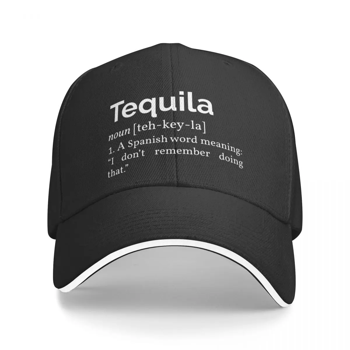

Baseball Cap For Men Women TOOL Band Tequila Definition II Cosplay Funny Hat Luxury Brand