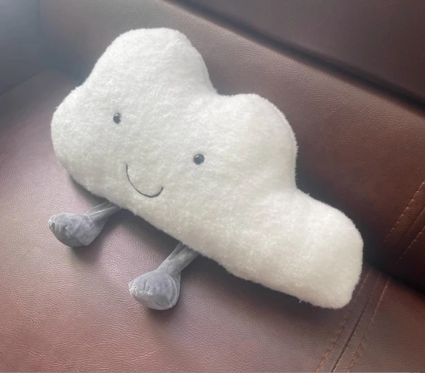 White Cloud Sun Pillow Cute Bedside Cushion Pillow Children's Room Bay Window Bedroom Crib Nordic Style Decoration 6