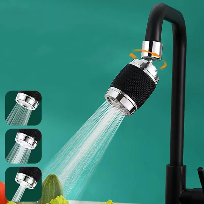 

3 Mode Universal Kitchen Faucet Adapter Aerator Shower Head Pressure Water Saving Bubbler Splash Filter Tap Nozzle Connector