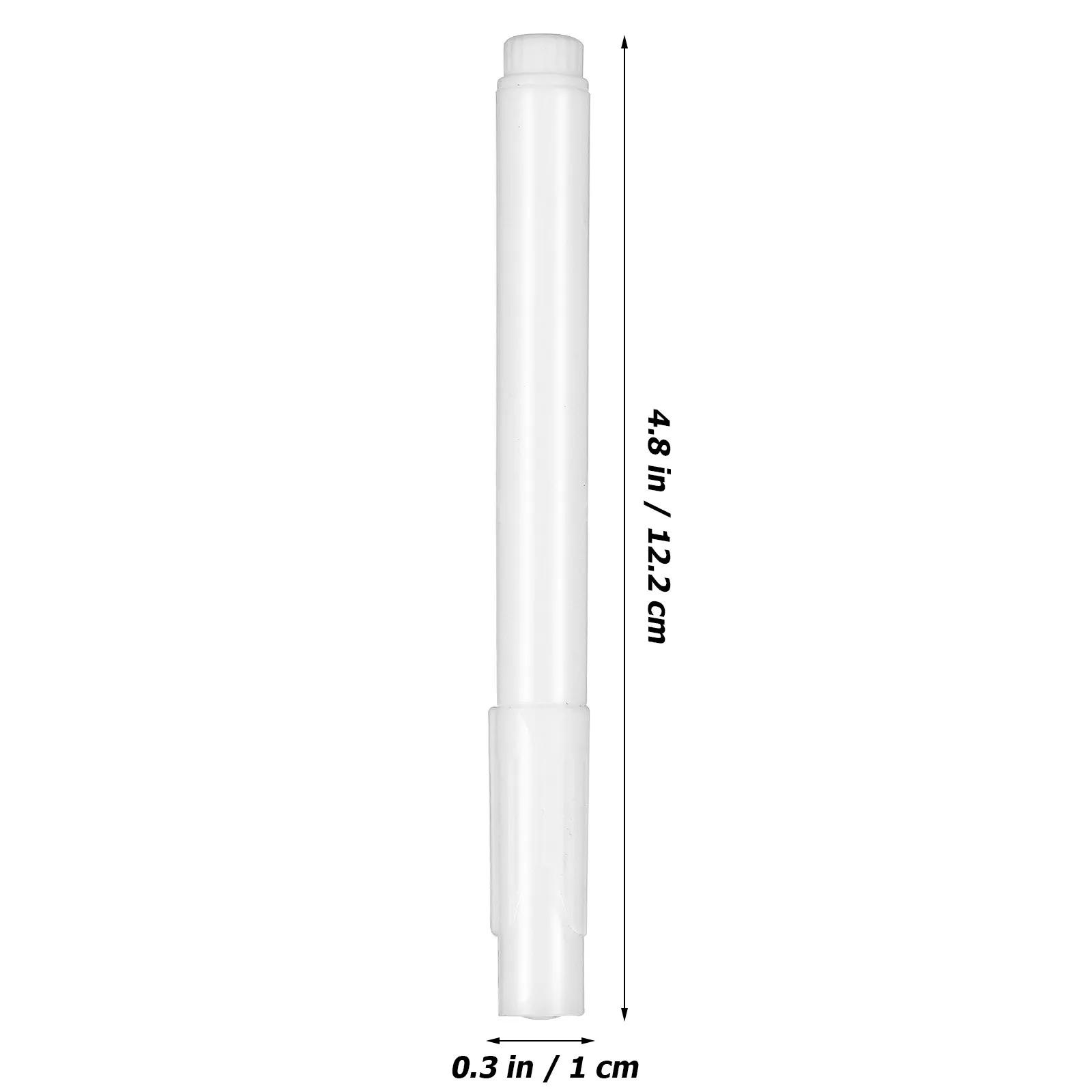 4Pcs 흰색 분필 마커 액체 유형 미세 팁 분필판용 지울 수 있는 마커 유리창 거울 종이 플라스틱 아트