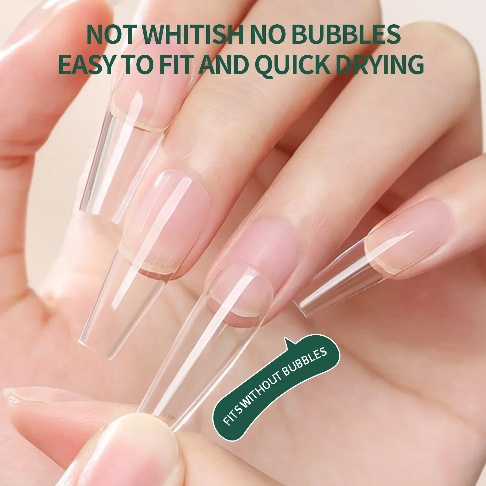 Nailpop 3S Fast Drying Nail Glue for Nail Tips Super Strong Nail Art Accesories Manicure Tool Rhinestone Gel Glue Withs Brush 6