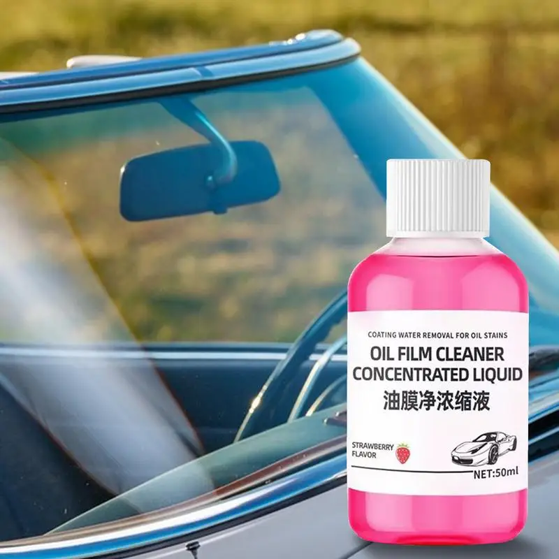 Glass Oil Film Remover Cleaner For Auto And Home Long-Lasting Outdoor Window Cleaner Polishing