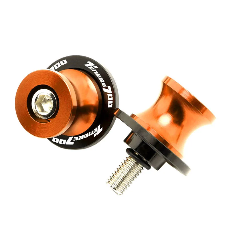 Enhanced Product Title: Premium CNC Motorcycle Swingarm Spools Slider Stand Screws - 6MM Bolts