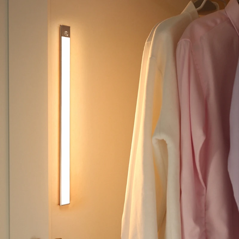 

Wireless LED Lamp Intelligent Human Sensing Ultra-Thin LED Light For Wall Wardrobe Light