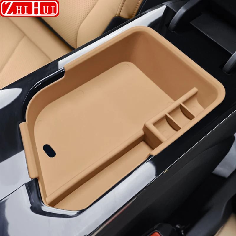 

For Geely Starray 2024 Car Styling Under Center Console Organizer Storage Box Interior Armrest Storage Box Auto Accessories