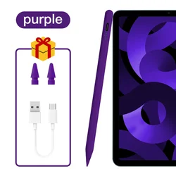 Advanced Stylus Pen with Palm Rejection and Tilt Induction (PURPLE)