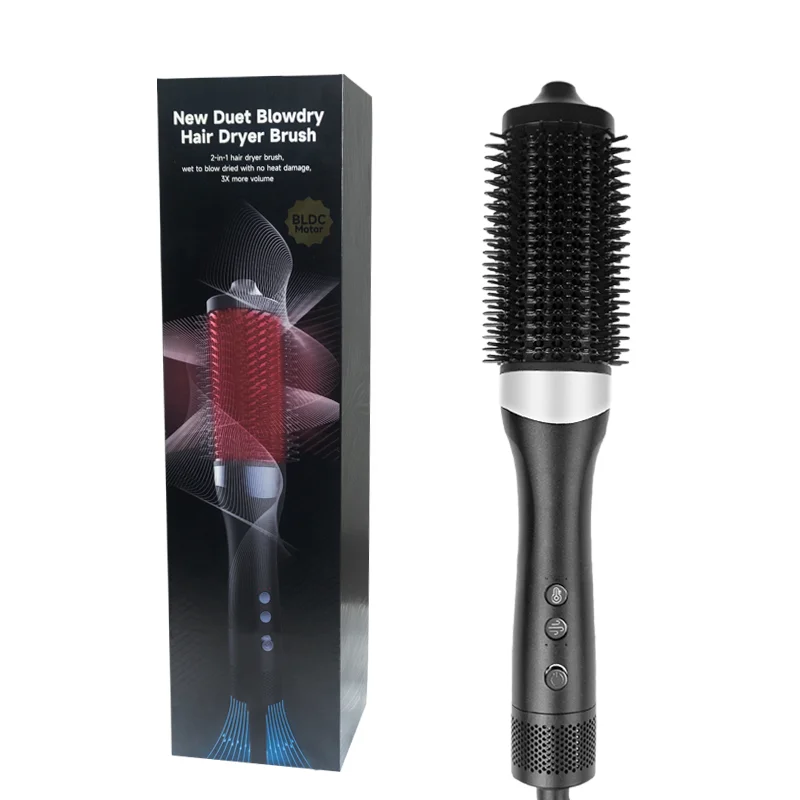 TINSOL 3 في 1: مشط الهواء الساخن، ومكواة فرد الشعر...