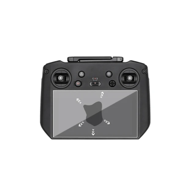 TECHGEAR Protecteur D'écran En Verre Trempé Mat Compatible Avec Le Contrôleur DJI RC - Couverture Complète - Protection D'écran En Verre Trempé Mat Pour DJI RC Display De DJI Mini 3 Pro