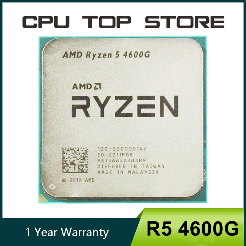 AMD Ryzen 5 R5 4600G 3.7GHz 6-Core 12-Thread 65W cpu processor Socket AM4