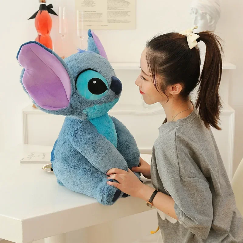 ディズニー スティッチ 特大ぬいぐるみ 約80cm Qoo10] ディズニー ディズニー スティッチ ぬいぐるみ 大き