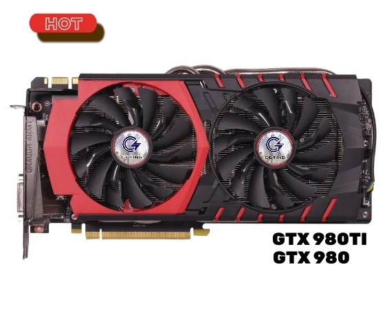 

C CCTING GTX 980 4GB GTX 980 Ti 6GB Gaming GPU Video Cards 384bit NVIDIA GeForce Graphics Card Desktop PC Computer Game for MSI