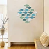 20Pcs Wooden Fish Sculpture Decorations Coastal Beach Wall Hangings Ornaments A0KF 3