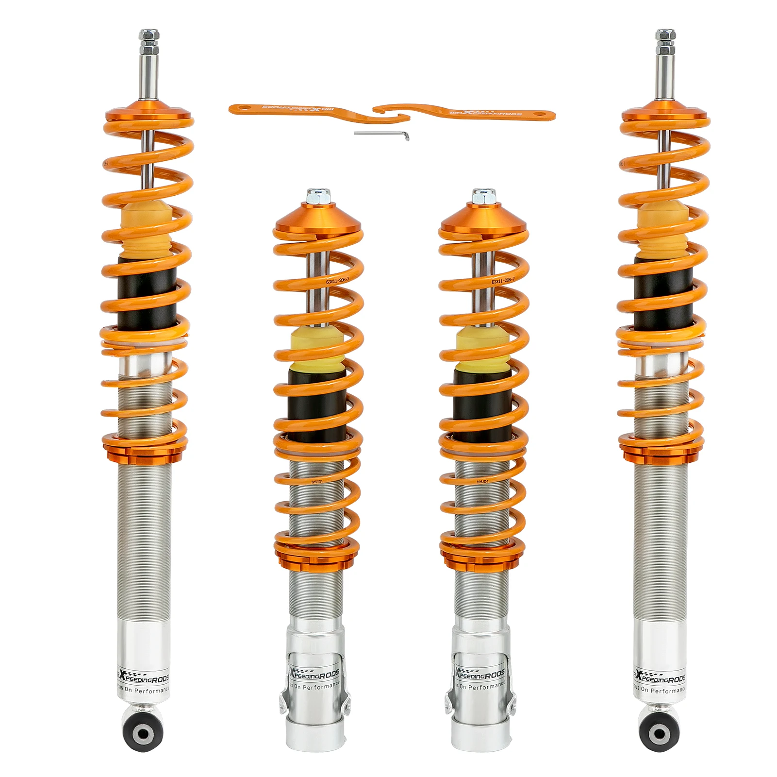 MaXpeedingrods COILOVER FOR VW Golf Jetta MK4 SUSPENSION STRUT SHOCK Set