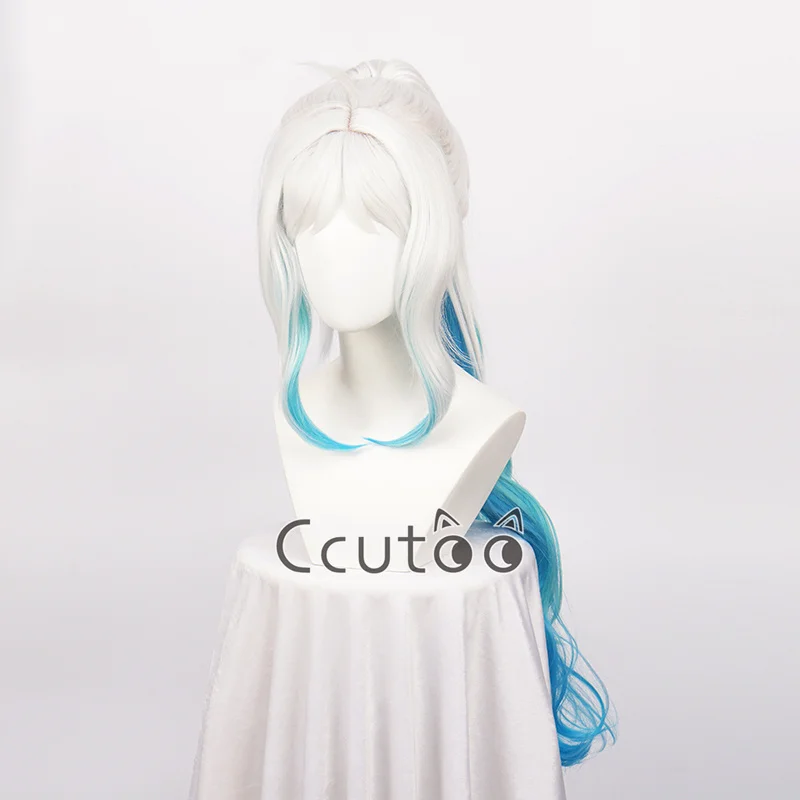 ccutoo yamato cosplay peruca anime uma peça longo encaracolado resistente ao calor do cabelo sintético perucas festa de halloween