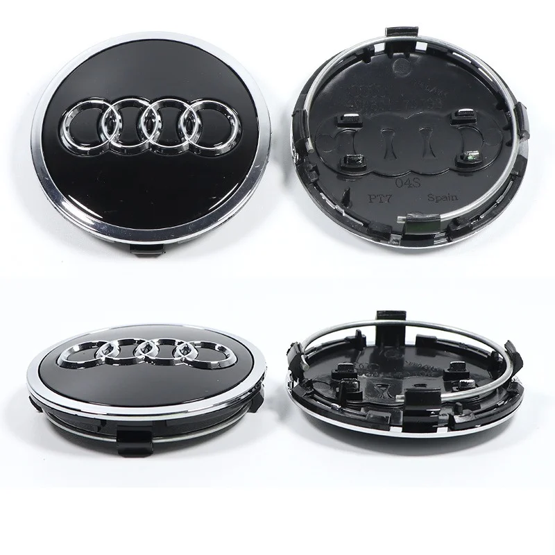4pcs Car Styling Wheel Center Cap Hub Covers Badge 4B0601170 For Audi A3 A4 A5 A6 A7 A8 S4 S6
