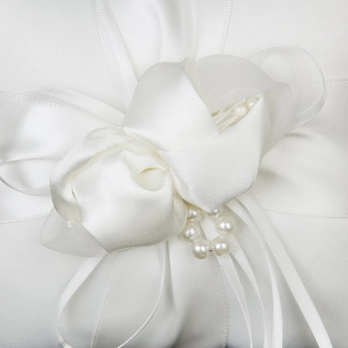 15 *15cm Wedding Ring Pillow Pocket Bearer Ceremony Decorations Table Garland Pearl